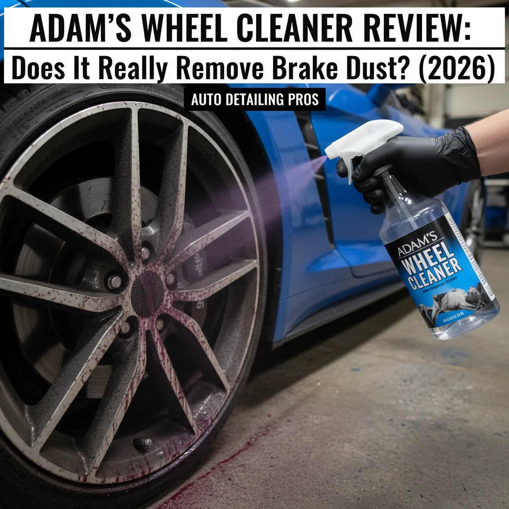 Adam's Wheel Cleaner Review: Does It Really Remove Brake Dust? (2026)