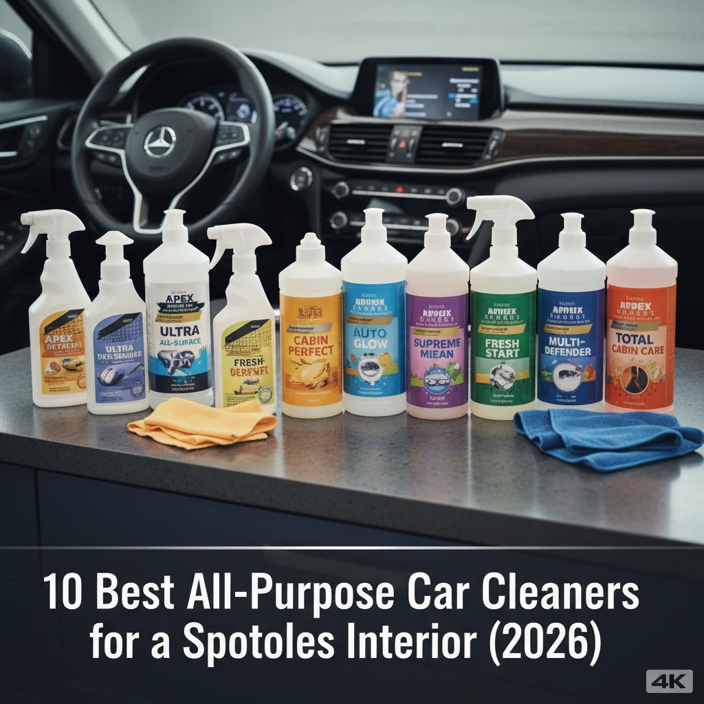 10 Best All-Purpose Car Cleaners for a Spotless Interior (2026)