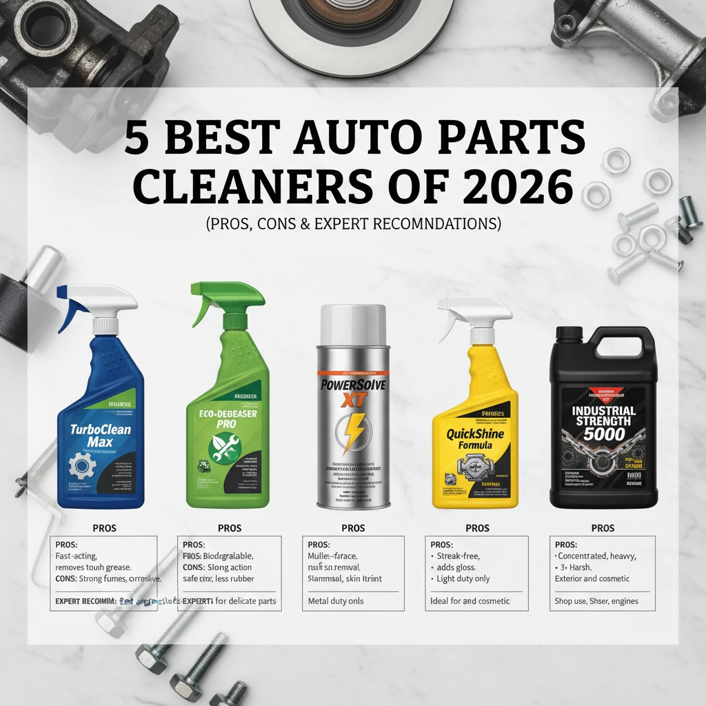 5 Best Auto Parts Cleaners of 2026 (Pros, Cons & Expert Recommendations)