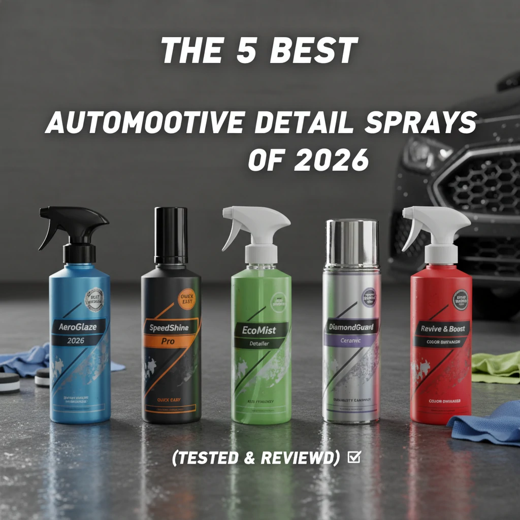 The 5 Best Automotive Detail Sprays of 2026 (Tested & Reviewed)