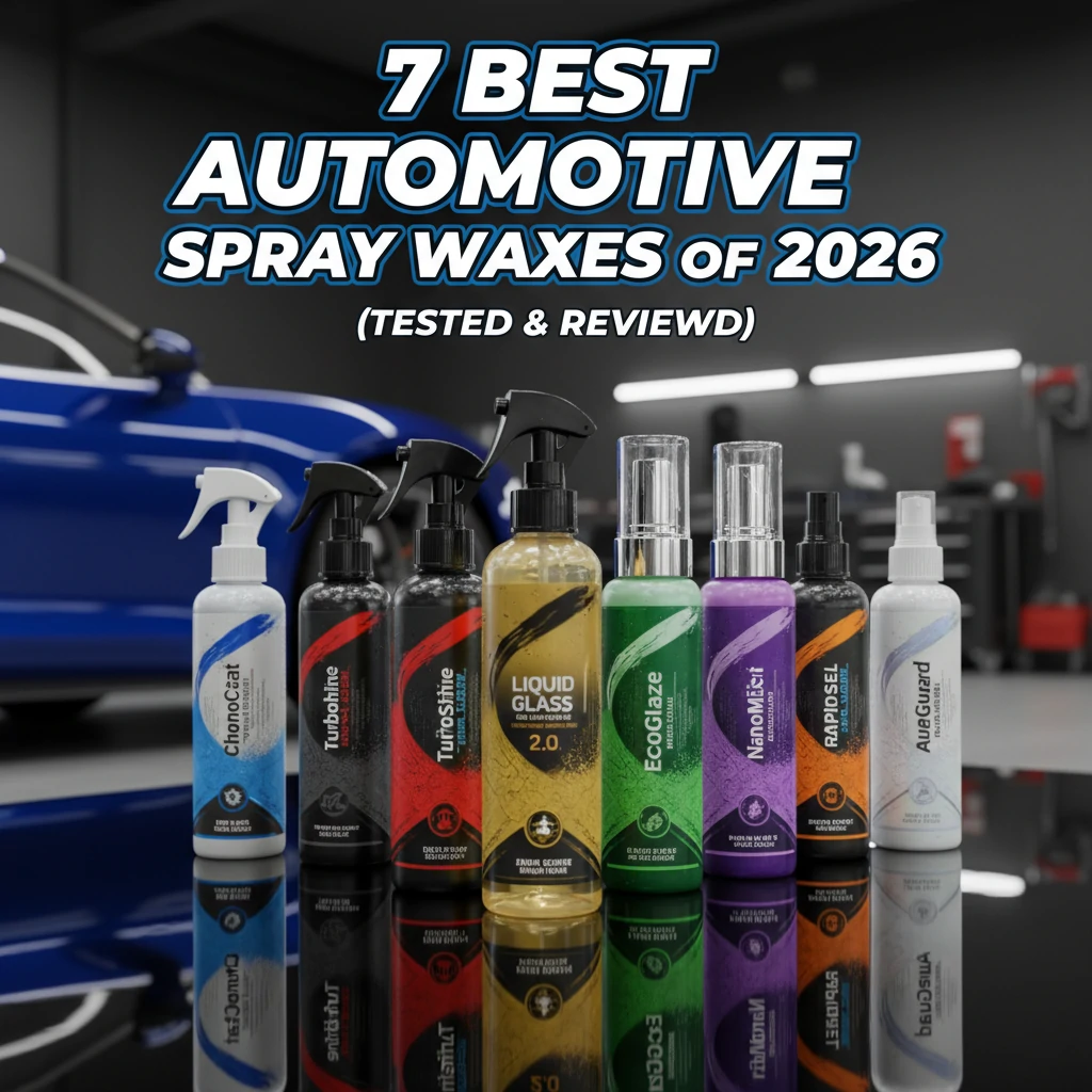 7 Best Automotive Spray Waxes of 2026 (Tested & Reviewed)