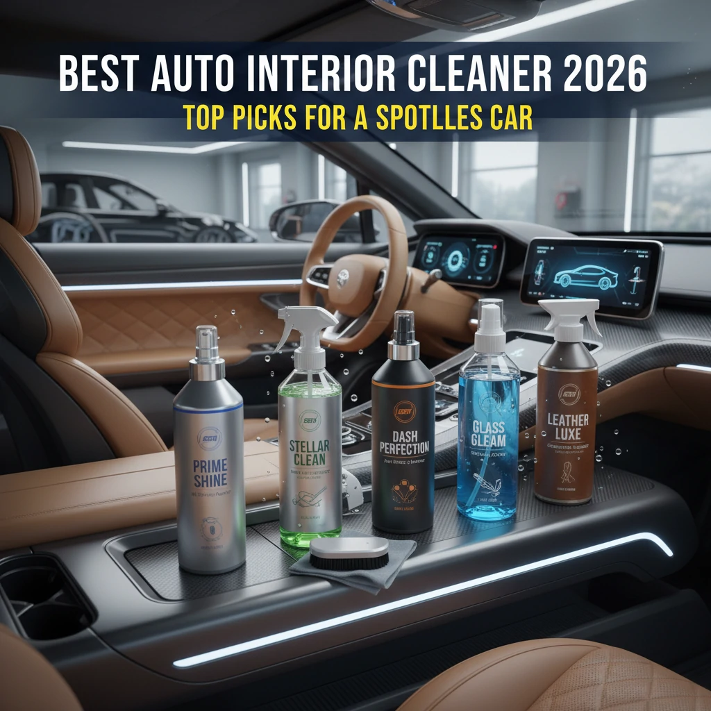 Best Auto Interior Cleaner 2026: Top Picks for a Spotless Car