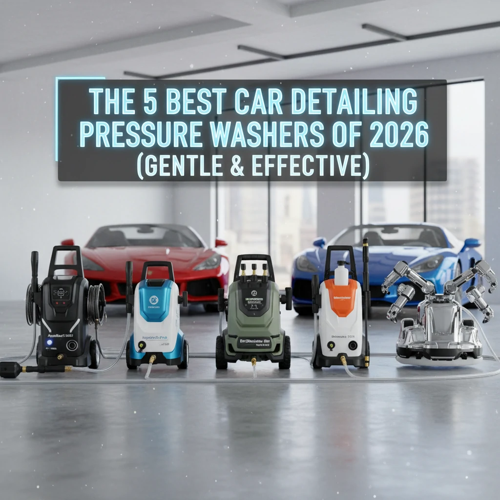 The 5 Best Car Detailing Pressure Washers of 2026 (Gentle & Effective)