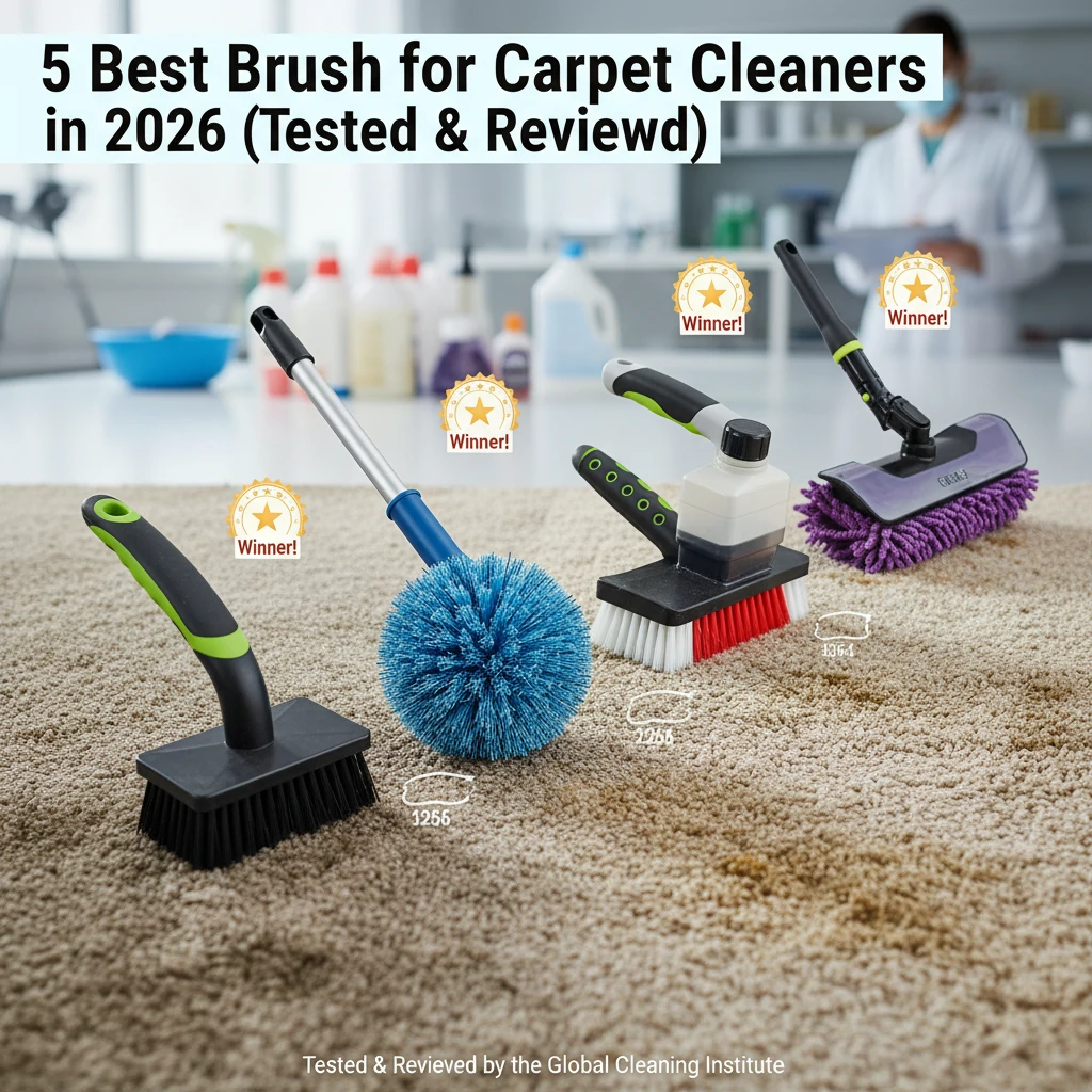 5 Best Brush for Carpet Cleaners in 2026 (Tested & Reviewed)