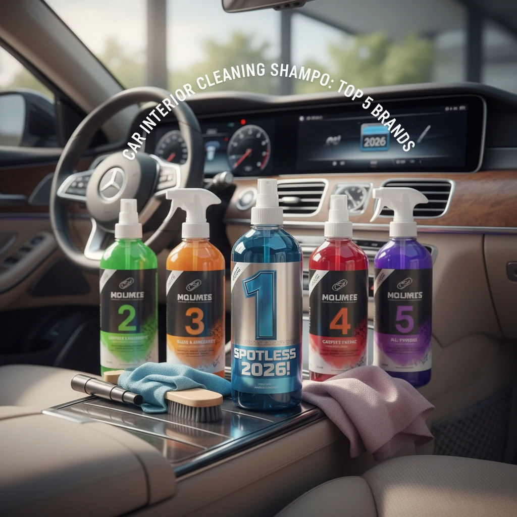 Car Interior Cleaning Shampoo: Top 5 Brands for a Spotless 2026!