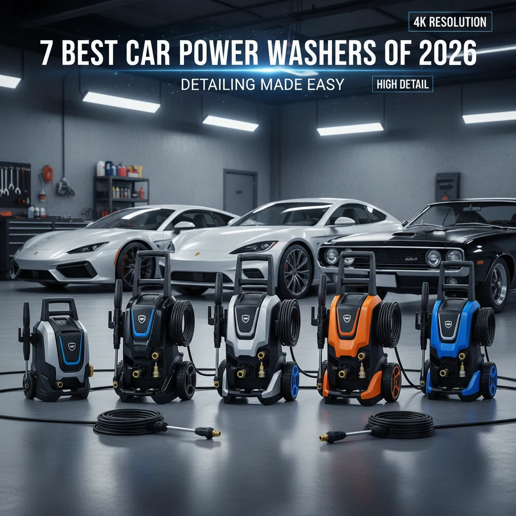 7 Best Car Power Washers of 2026: Detailing Made Easy