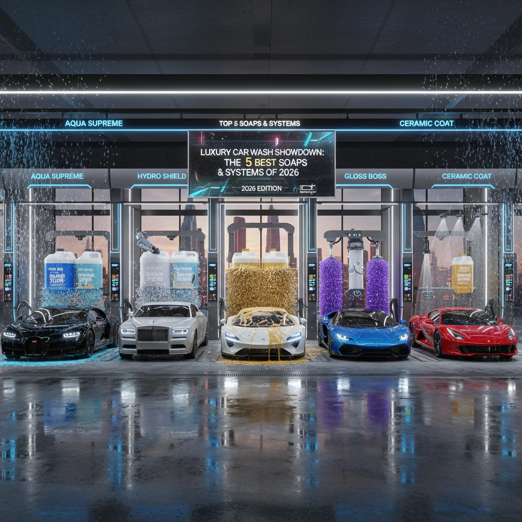 Luxury Car Wash Showdown: The 5 Best Soaps & Systems of 2026