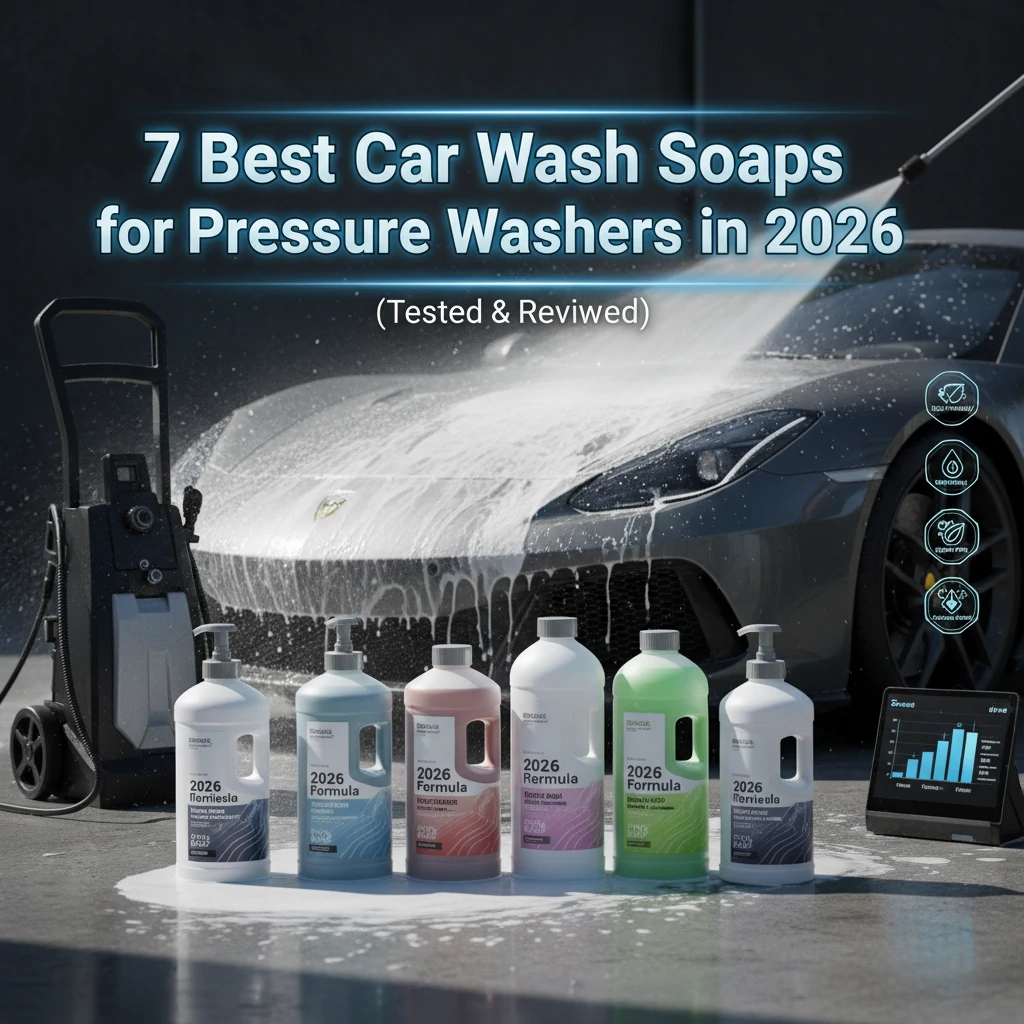 7 Best Car Wash Soaps for Pressure Washers in 2026 (Tested & Reviewed)