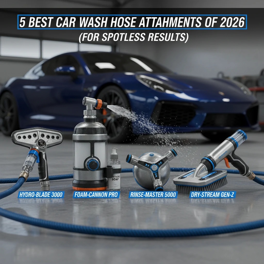 5 Best Car Wash Hose Attachments of 2026 (For Spotless Results)