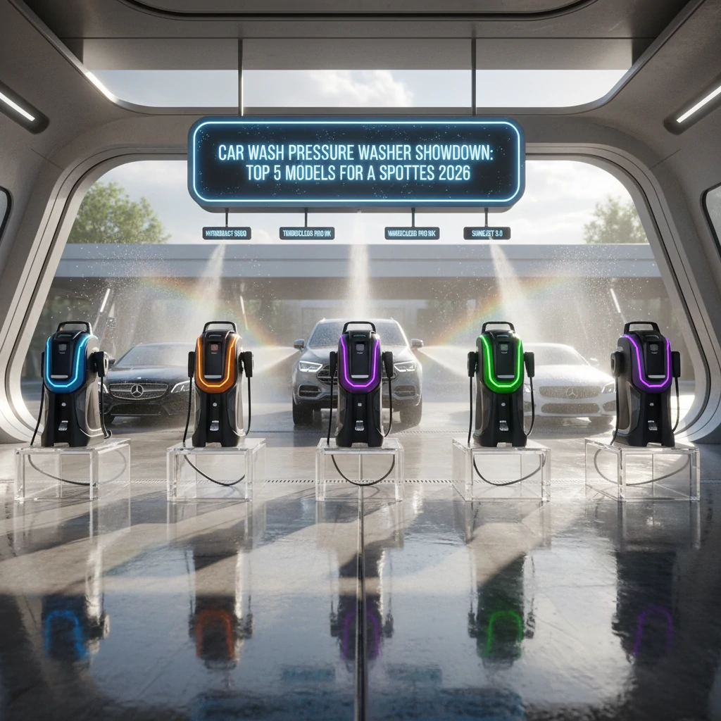 Car Wash Pressure Washer Showdown: Top 5 Models for a Spotless 2026