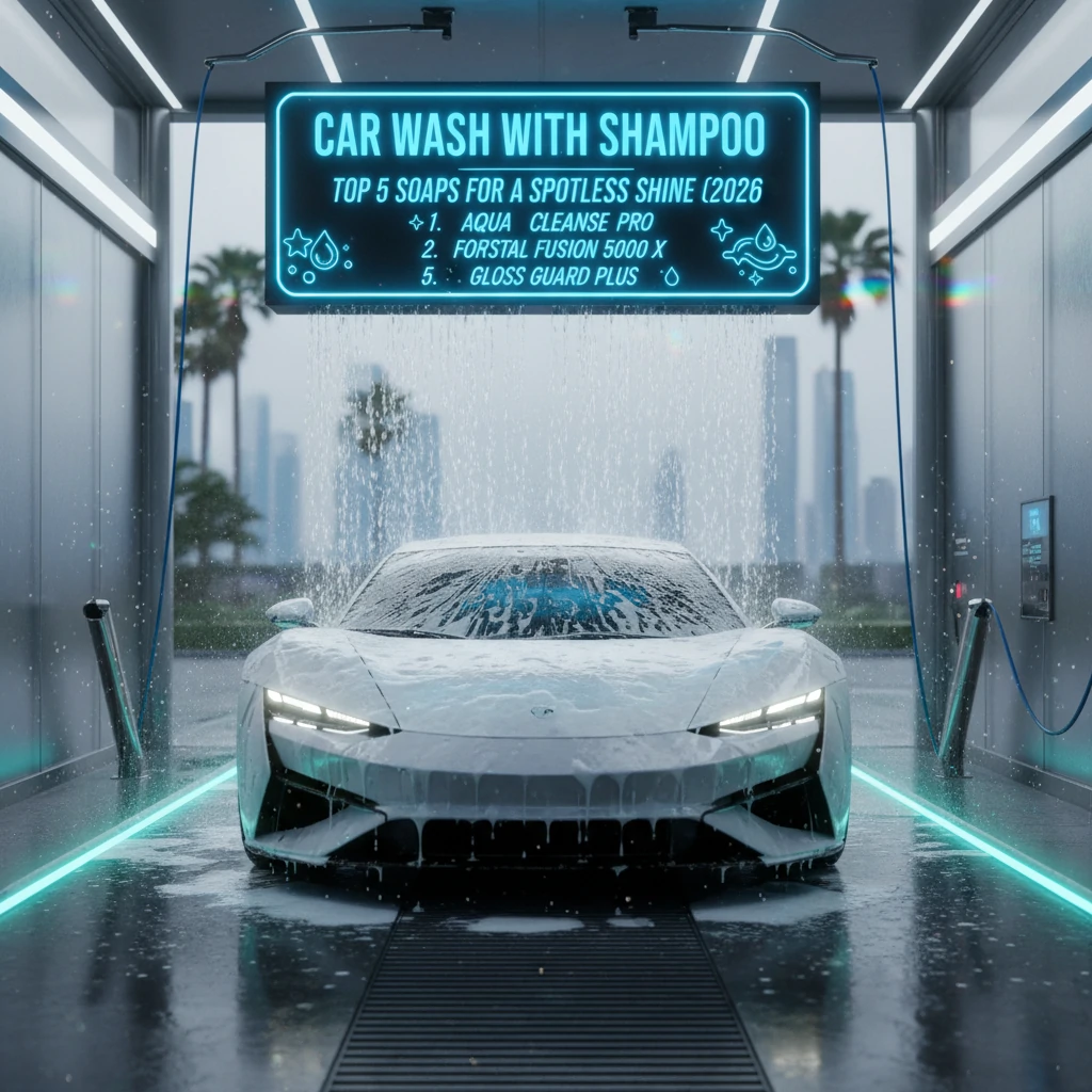 Car Wash with Shampoo: Top 5 Soaps for a Spotless Shine (2026)
