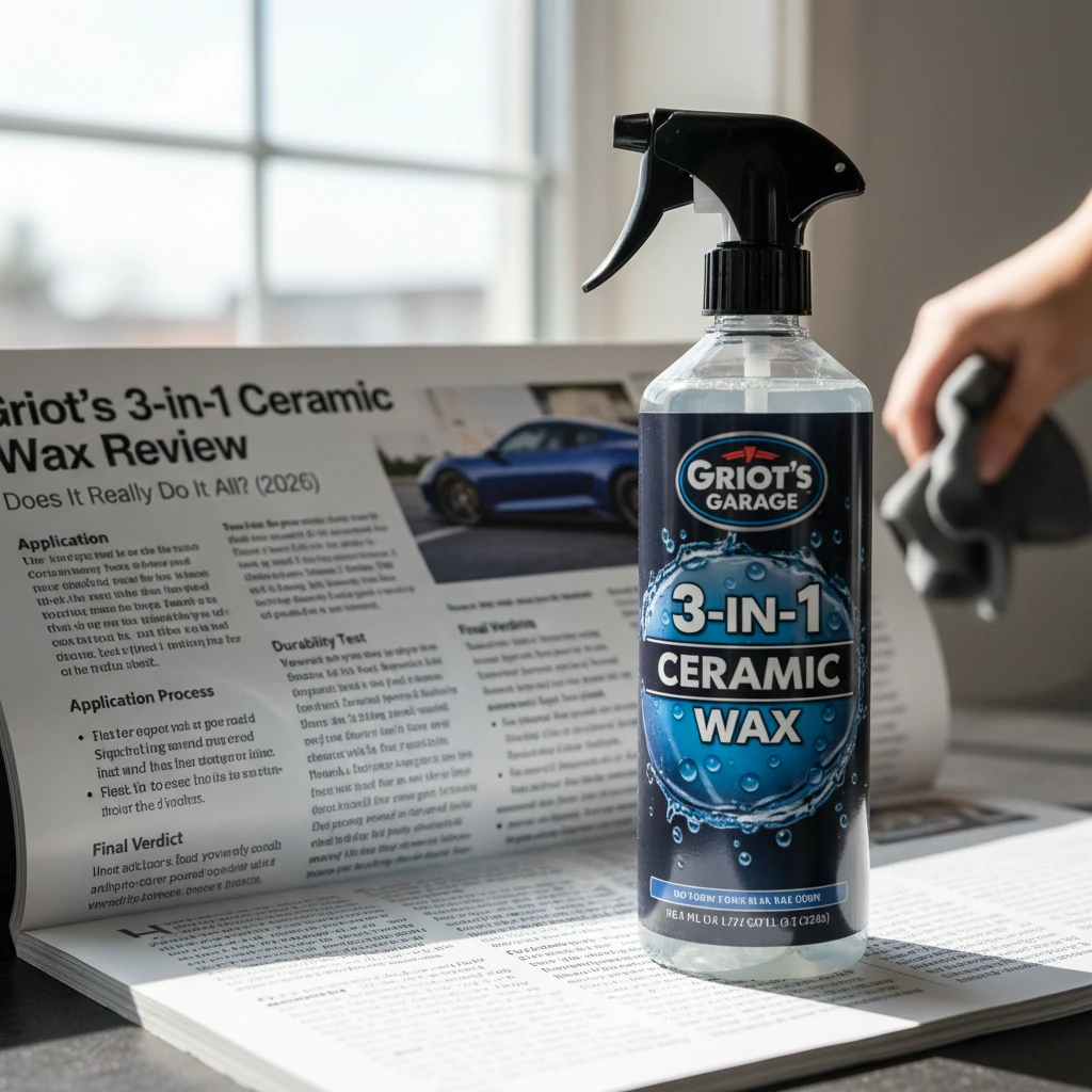 Griot's 3-in-1 Ceramic Wax Review: Does It Really Do It All? (2026)