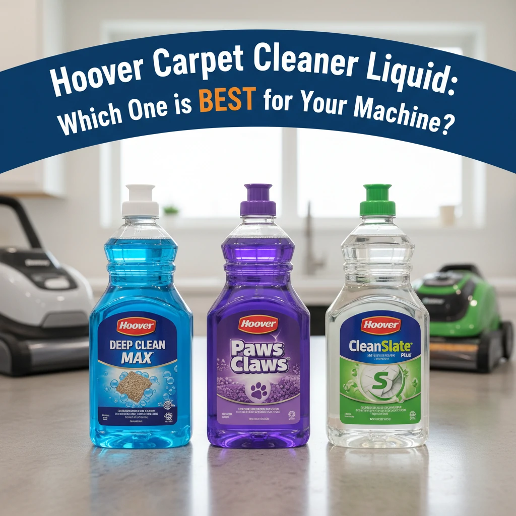 Hoover Carpet Cleaner Liquid: Which One is BEST for Your Machine?