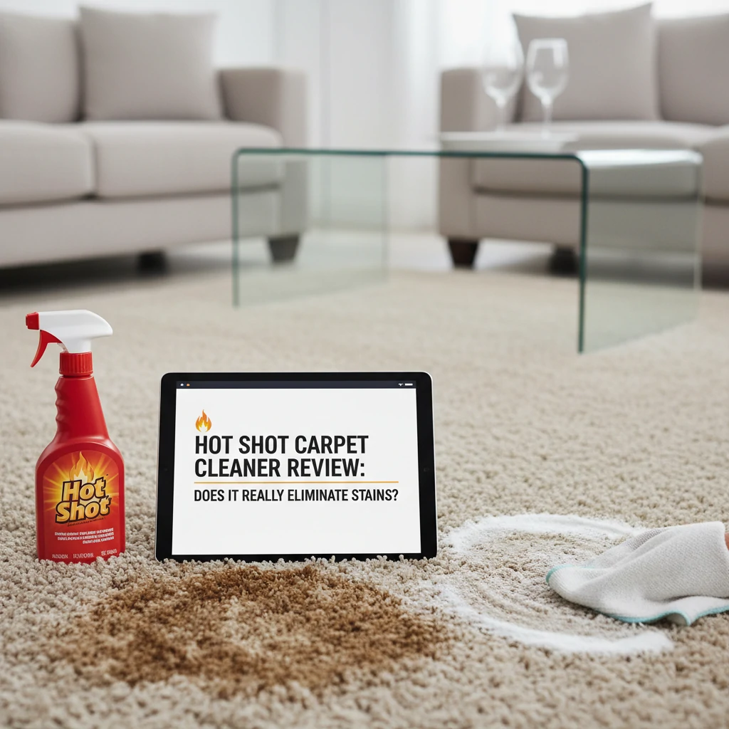 Hot Shot Carpet Cleaner Review: Does It Really Eliminate Stains?