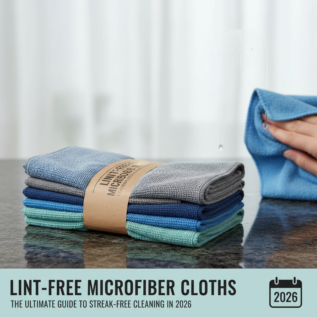 Lint-Free Microfiber Cloths: The Ultimate Guide to Streak-Free Cleaning in 2026