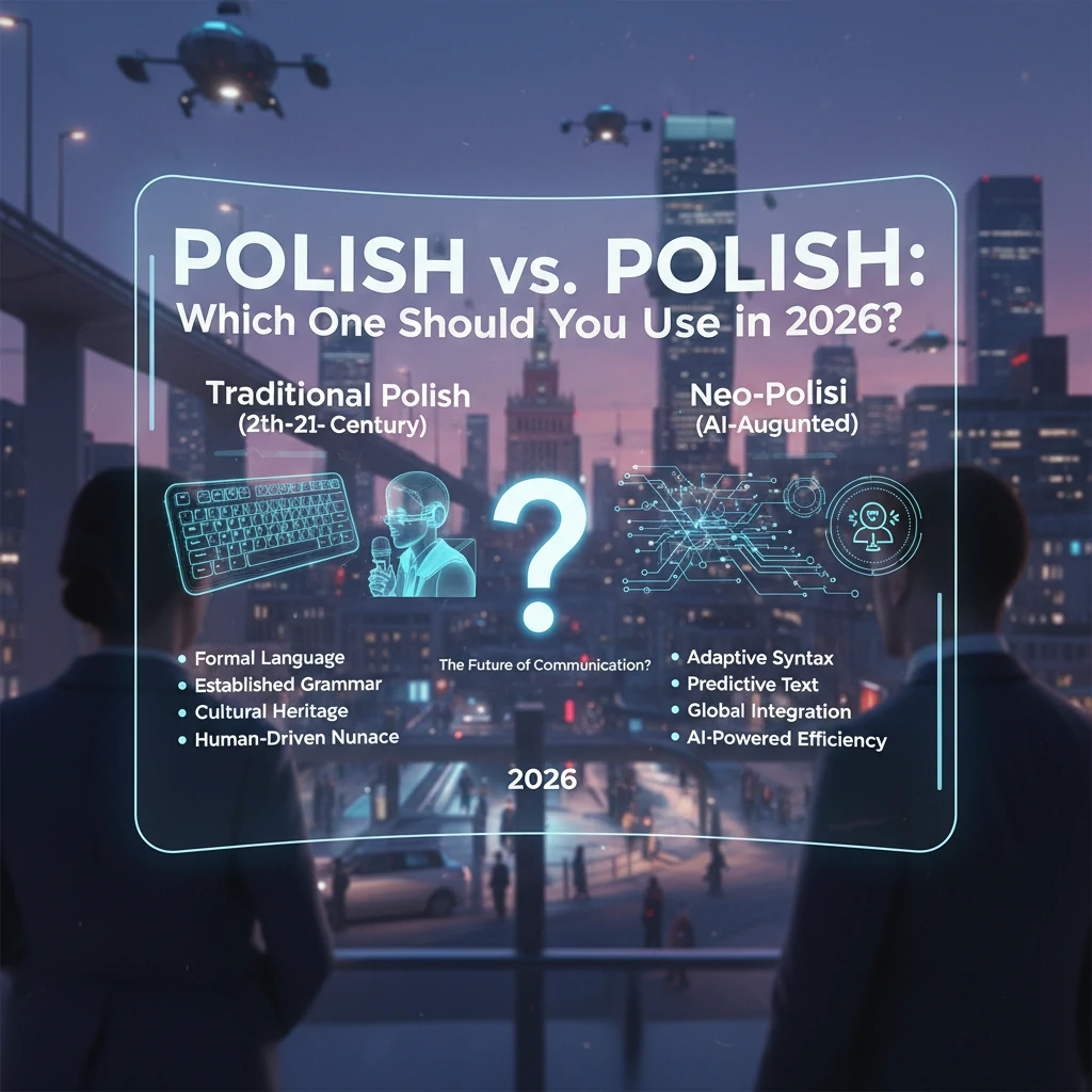 Polish vs. Polish: Which One Should You Use in 2026?