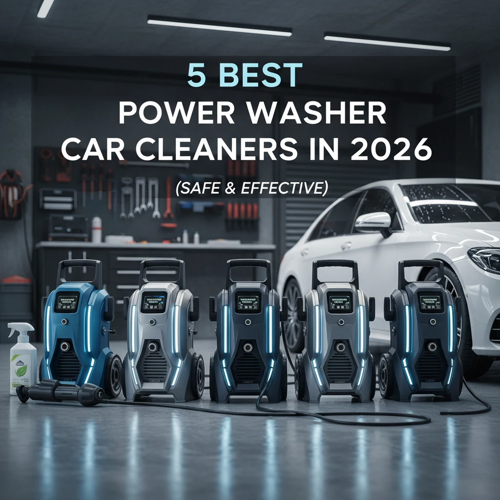 5 Best Power Washer Car Cleaners in 2026 (Safe & Effective)