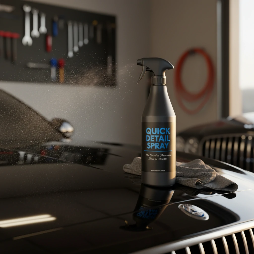 Quick Detail Spray: The Secret to a Showroom Shine in Minutes