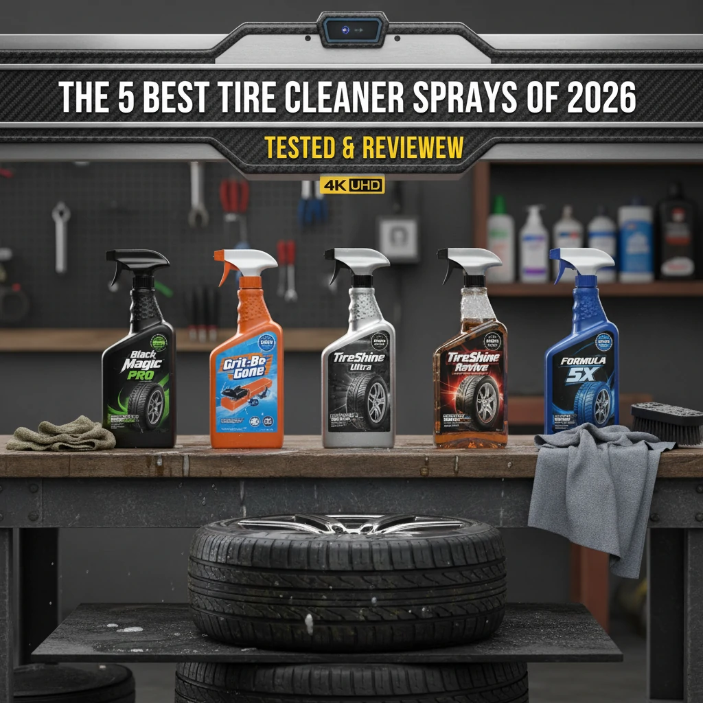 The 5 Best Tire Cleaner Sprays of 2026 (Tested & Reviewed)