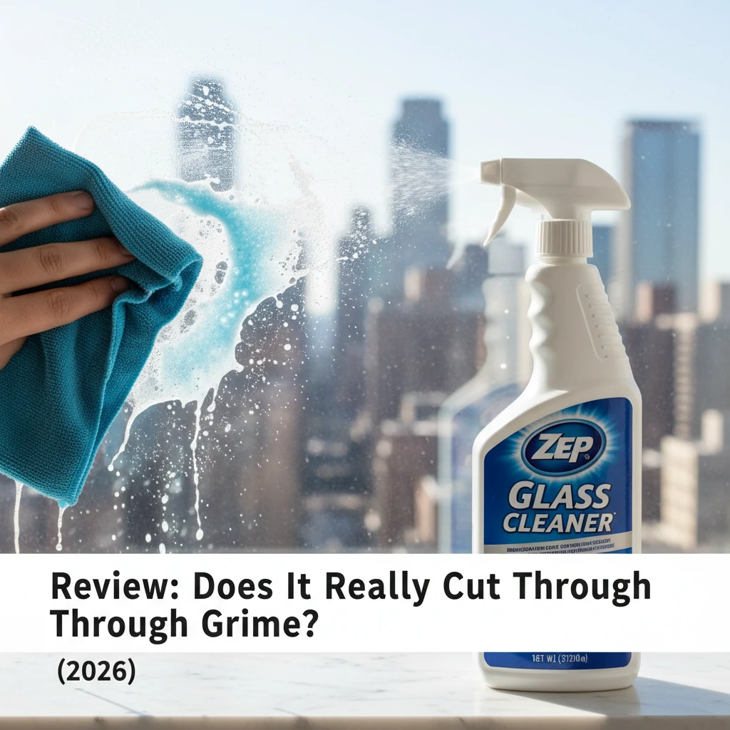 Zep Glass Cleaner Review: Does It Really Cut Through Grime? (2026)